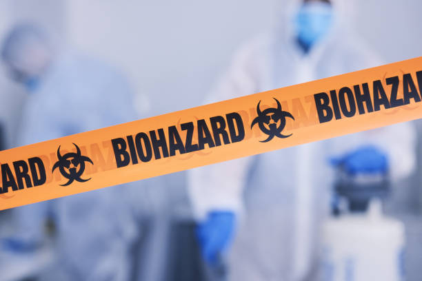 Professional Infectious Disease Decontamination technician working in Laura, OH